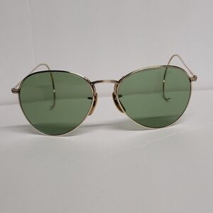 Vintage WWII Aviator Glasses 10K Gold Filled USA